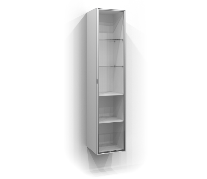 Høyskap 160x35 vitrine