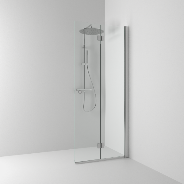 Skoga foldeskjermvegg med dør