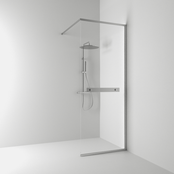 Langfoss skjermvegg 230 med hylle