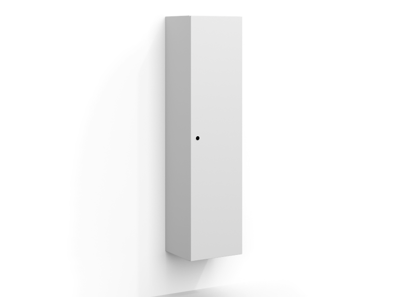 Intro speilskap høyskap 160x45 cm i hvit matt
